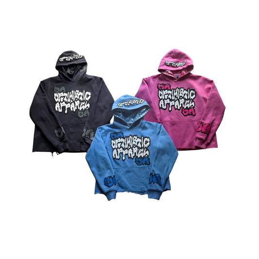 Optimistic Puff-Print Hoodie