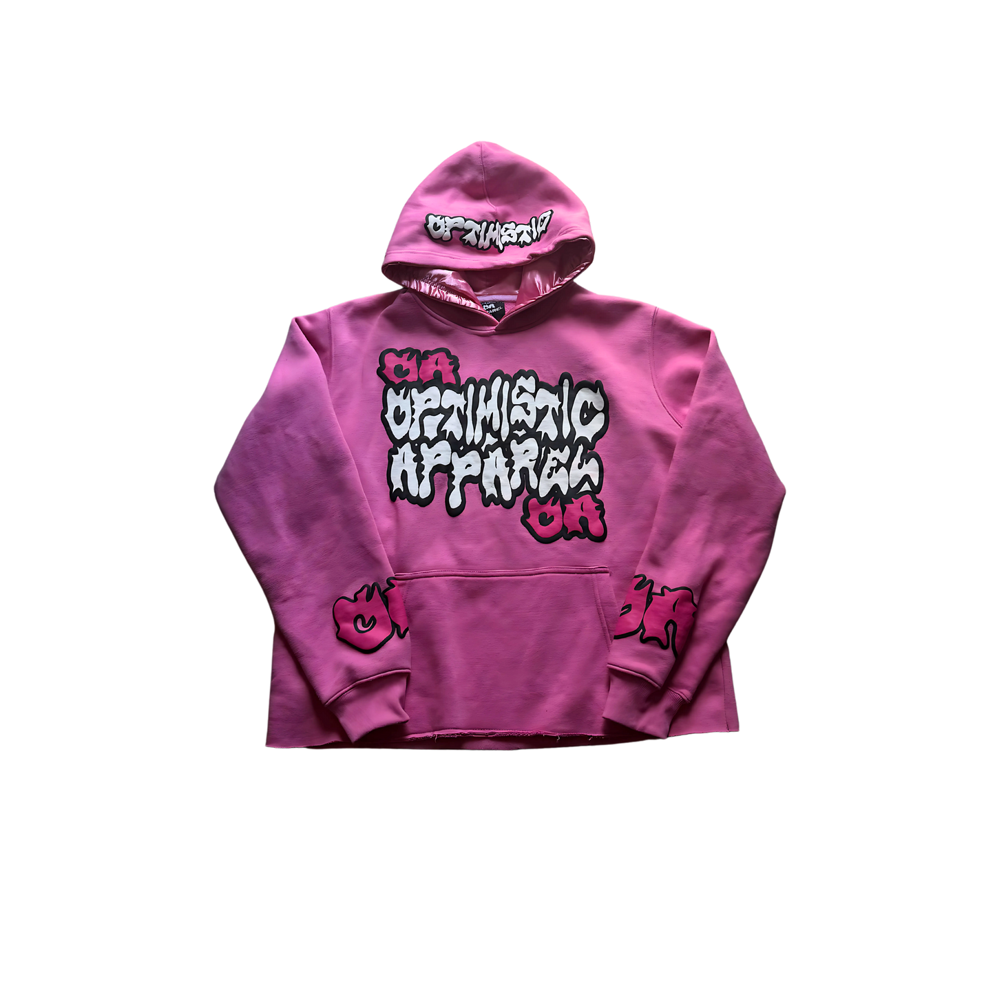 Optimistic Puff-Print Hoodie
