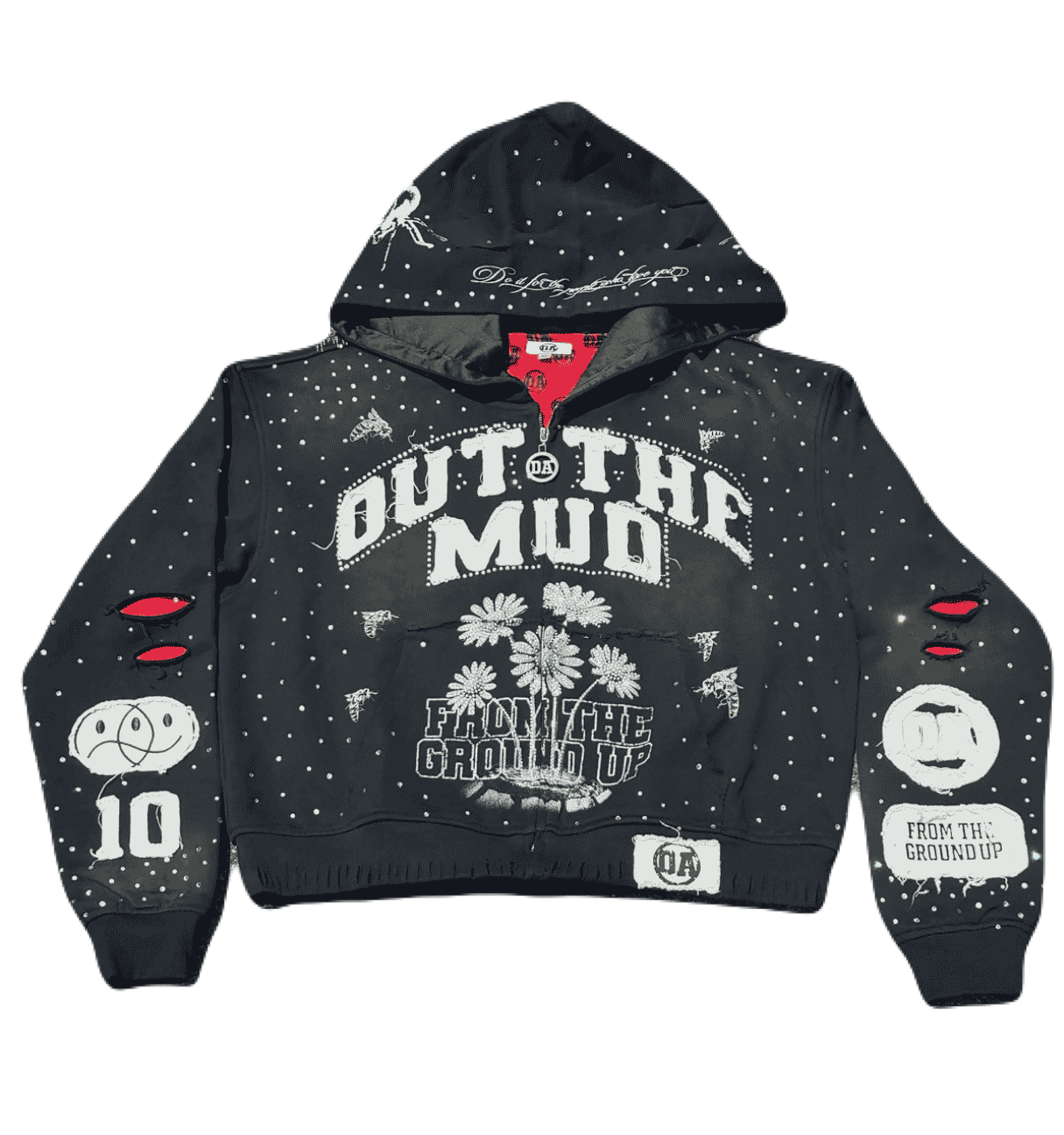 OUT THE MUD Zip-up Hoodie