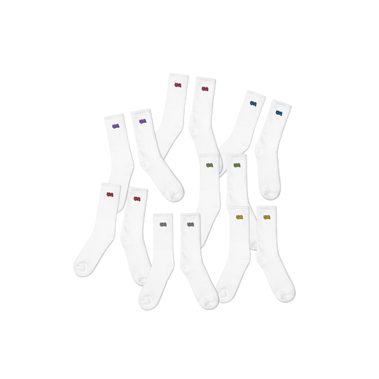 OA Embroidered Socks