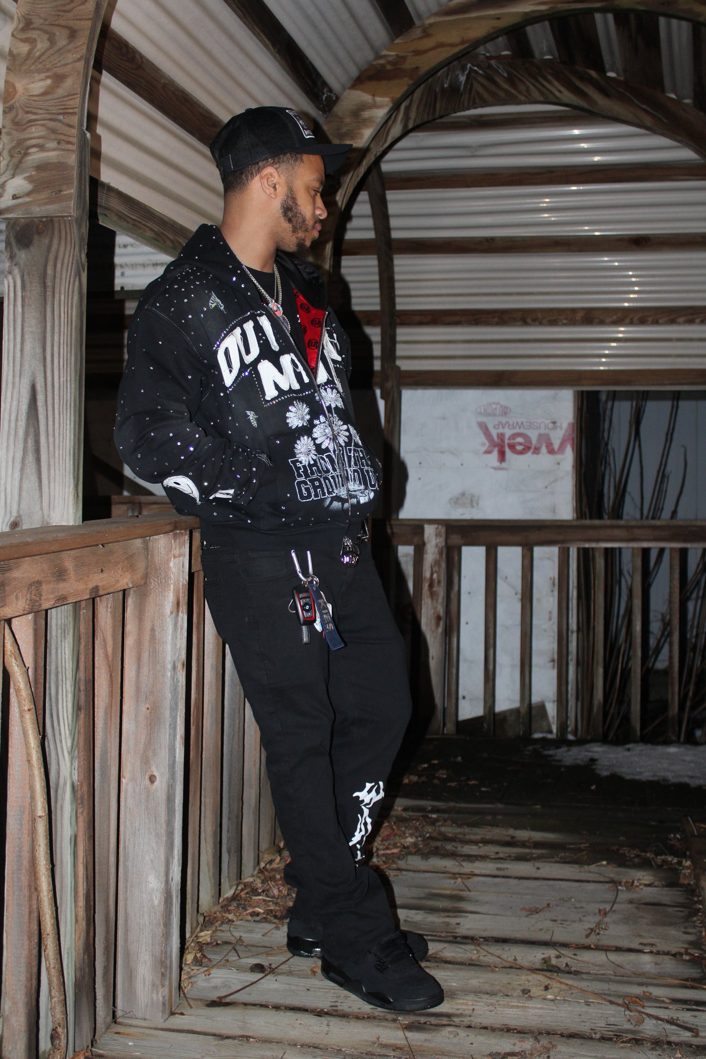 OUT THE MUD Zip-up Hoodie