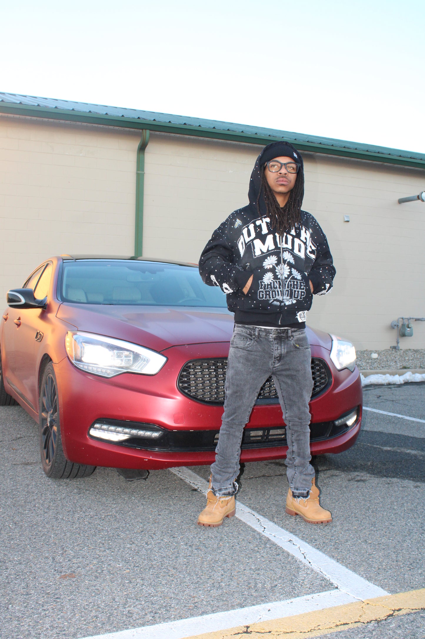 OUT THE MUD Zip-up Hoodie