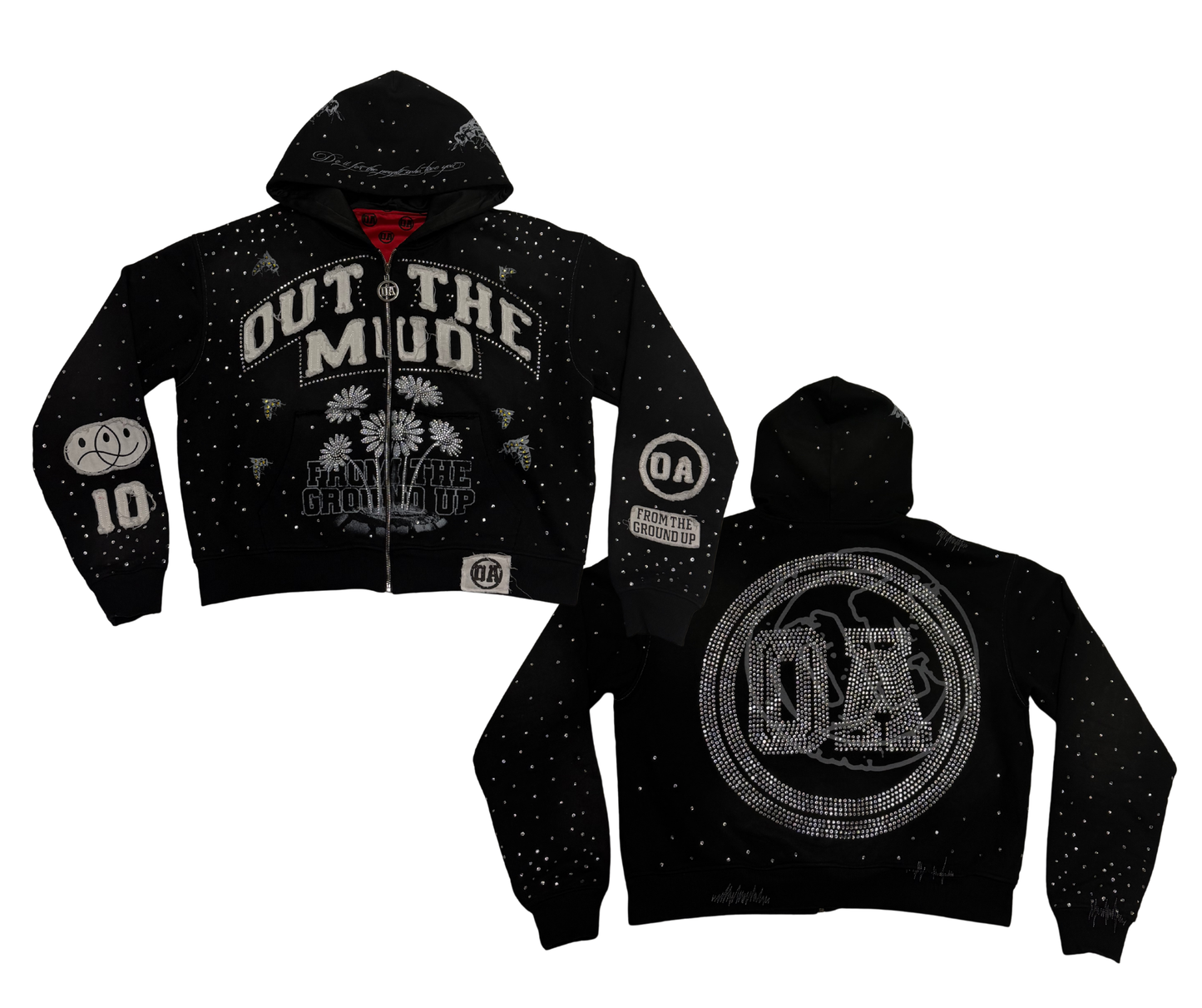 OUT THE MUD Zip-up Hoodie